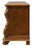 1970s Dutch Rococo Style Chinoiserie Walnut Serpentine Bombe Chest by White Furniture For Sale - Image 5 of 7