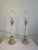 Mid 20th Century Italian Alabaster Column Lamps - a Pair For Sale - Image 10 of 11
