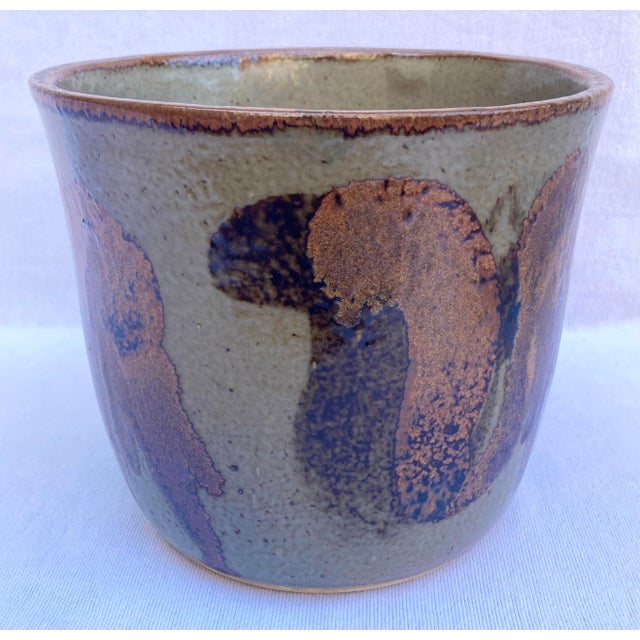 Abstract Mid 20th Century Mingei Influenced Planter For Sale - Image 3 of 5