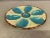 19th C English Oyster Plate With Six-Well Majolica Glazed Oyster Plate by Fielding & Co. Ltd For Sale - Image 10 of 12