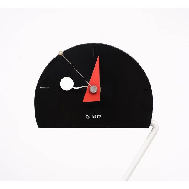 Table Clock by Nicolai Canetti for Artec, 1980s For Sale - Image 6 of 10
