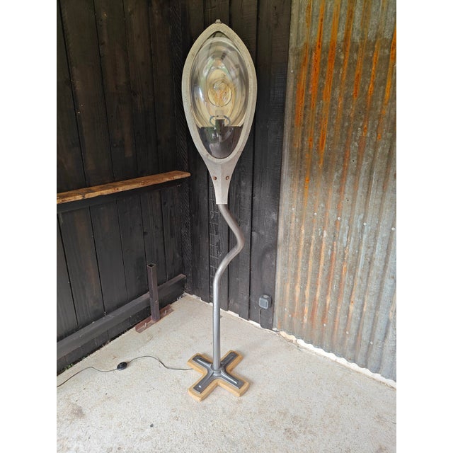 Large Industrial Floor Lamp, 1970s For Sale - Image 10 of 18