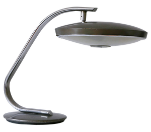 Mid-Century Modern Boomerang Table Lamp by Fase, 1960s
