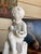 Early 20th Century Italian Porcelain Bisque Figure of a Putto Writing After Canova For Sale In Palm Springs - Image 6 of 14