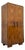 Art Deco Walnut Two-Door Wardrobe, 1930s For Sale