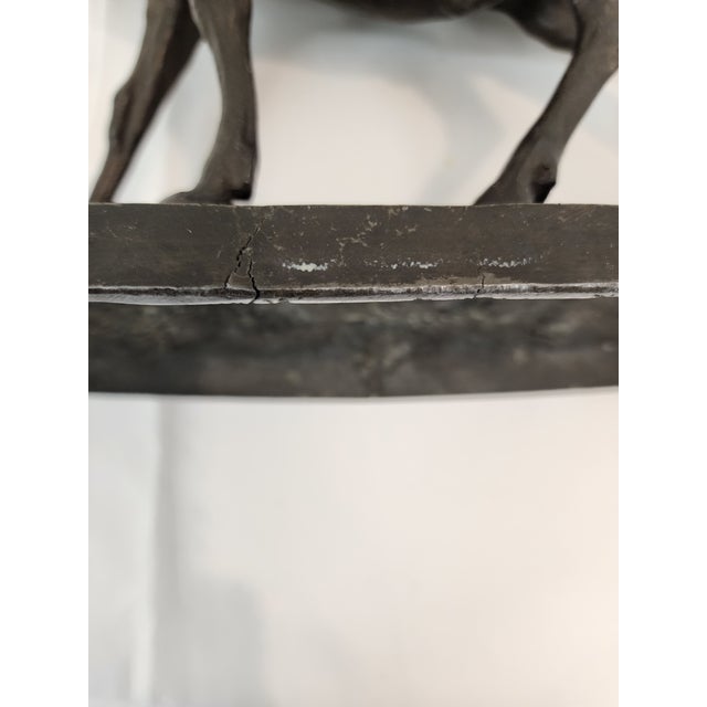 Copper Early 20th Century Fabulous Elk Statue For Sale - Image 8 of 14