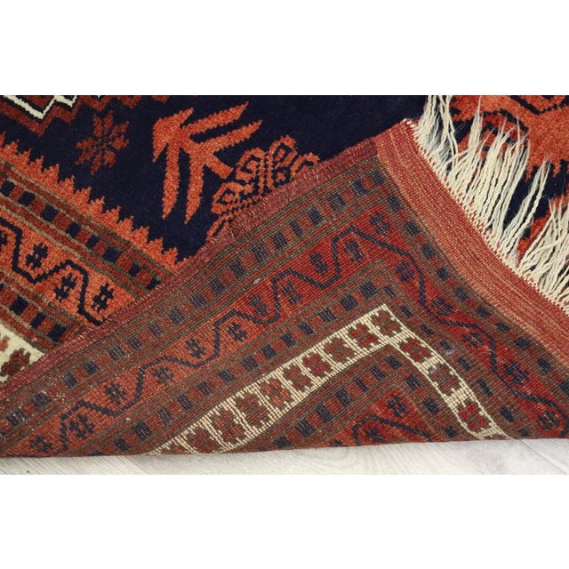 Vintage Turkish Hand Knotted Rug, 1950s For Sale - Image 13 of 18