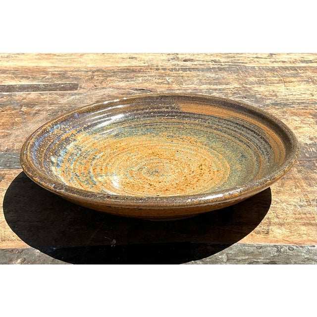 Ceramic Vintage Original Studio Pottery Bowl For Sale - Image 7 of 12