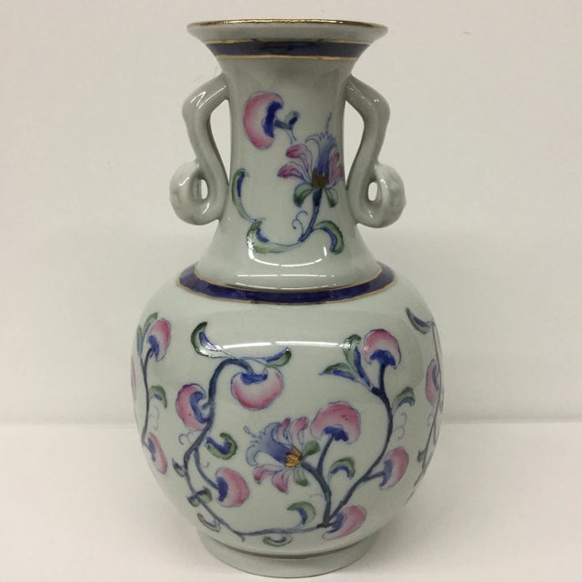 Vintage Chinese Porcelain Vase For Sale - Image 12 of 13