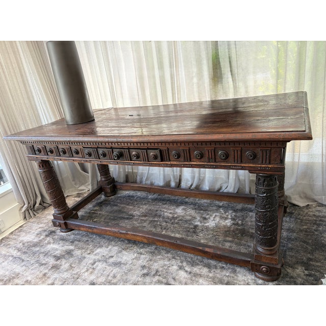 17th Century Italian Baroque Console Table For Sale - Image 10 of 10