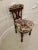 Antique Victorian Oak Side Chair For Sale - Image 3 of 12