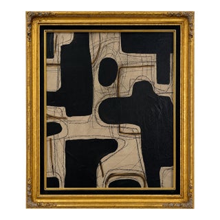 Constructed Memory by Murray Duncan, 2026, Mixed Media on Board, Gilded Frame 2026 For Sale