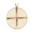 Modern Vintage 1978 Paddle Wheel Pendant Steamboat Charm 14 Karat Yellow Gold Jewellery For Sale - Image 3 of 4