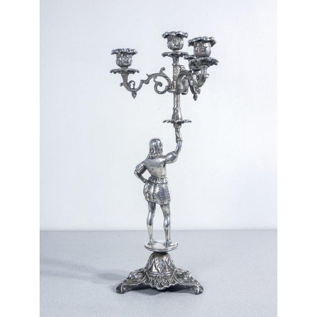 Candelabras from Sheffield, 1800, Set of 2 For Sale - Image 3 of 18