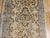 Vintage Persian Kerman Runner Rug, Hand-Knotted Wool, Allover Floral Pattern, Ivory & Blue,3x12 For Sale - Image 9 of 10
