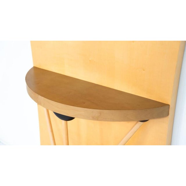 Wood Vintage Italian Wooden Console, 1980s For Sale - Image 7 of 10