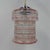 Art Deco Hanging Lamp with Pink Glass Shade For Sale - Image 15 of 18
