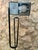Metal 1980s Hannes Wettstein for Belux Postmodern "N-Frame" Black Floor Lamp For Sale - Image 7 of 9