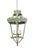 Metal A Vintage “Visual Comfort” Style Iron Celadon Green Chandelier For Sale - Image 7 of 8