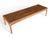 1960s Mid Century Modern Walnut Coffee Table Dovetail Top Restored For Sale - Image 5 of 16