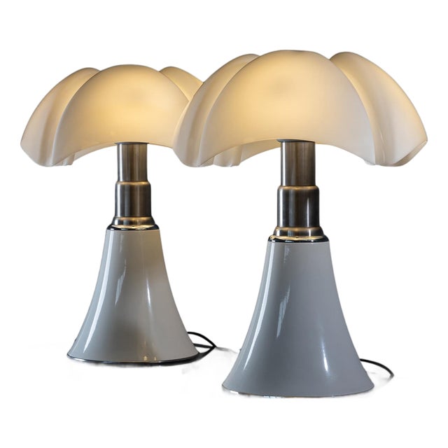 Mid-20th Century Table Lamps by Gae Aulenti, Italy - a Pair For Sale