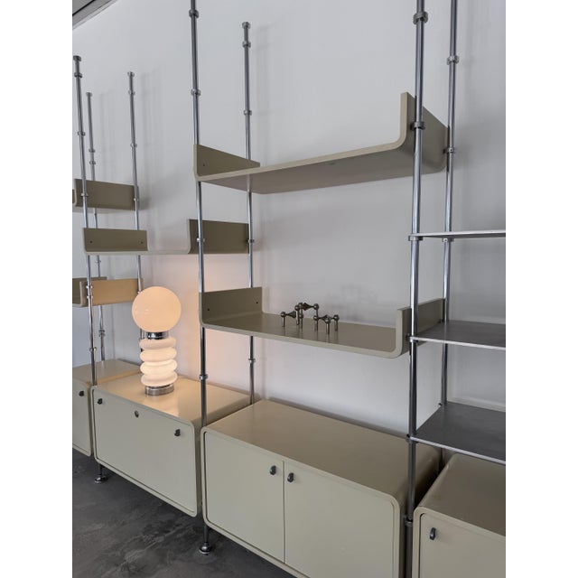 Vintage Modular Wall Shelf by Michel Ducaroy for Ligne Roset, 1960s For Sale - Image 9 of 18