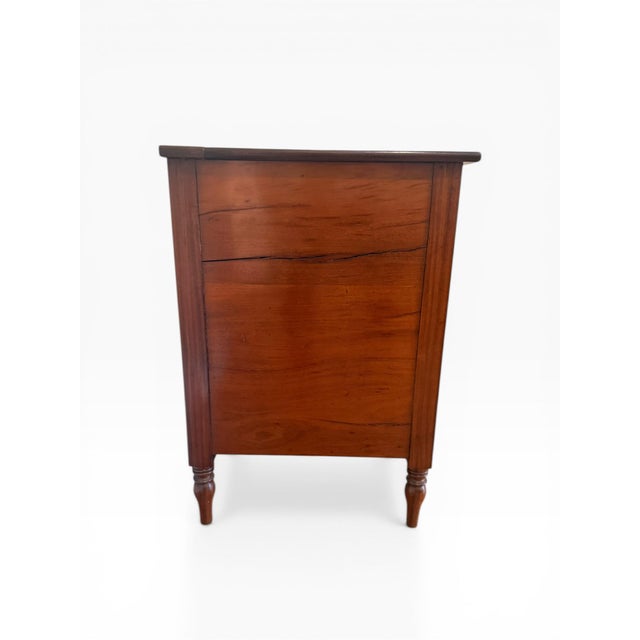 Vintage Flip-Top Bar Cabinet With Multiple Drawers & Storage For Sale - Image 4 of 13