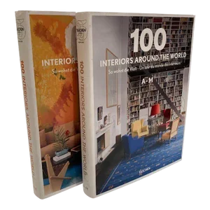 100 Interiors Around the World Hardcover, Tashen 2012 Series