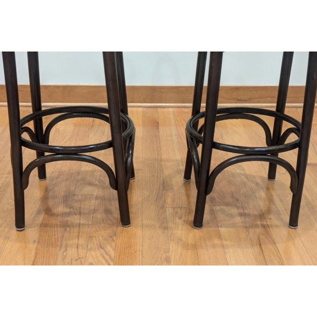 Thonet Bentwood Bar Stools For Sale - Image 10 of 11