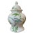 Vintage Italian Bird and Butterfly Ginger Jar For Sale