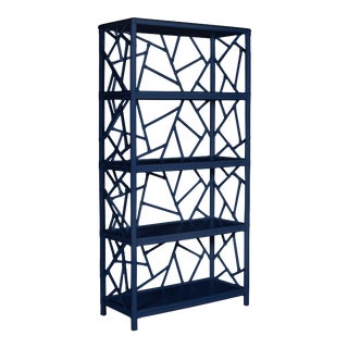 Tiffany Etagere in Navy For Sale