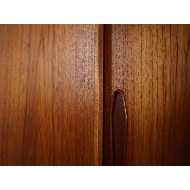 Vintage Danish Teak Highboard, 1960s For Sale - Image 16 of 17