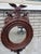 Traditional 1940s American Federal Eagle Hand Carved Mahogany Wall Mirror Large For Sale - Image 3 of 15