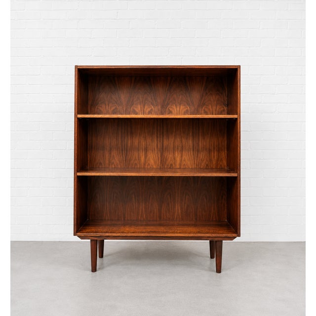 Mid-Century Modern Danish Mid Century Modern Rosewood Bookcase, C. 1960's For Sale - Image 3 of 11