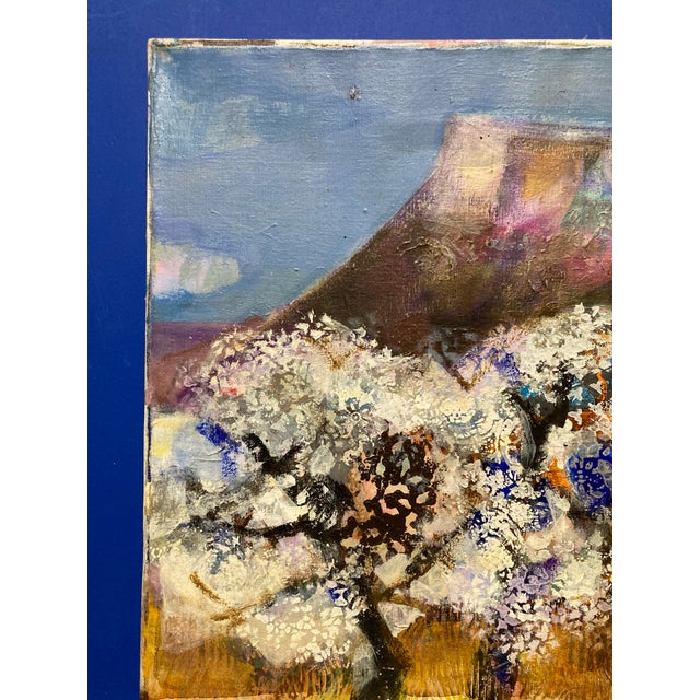 Thalmos, The Sainte-Victoire Mountain, 1980s, Oil on Canvas For Sale - Image 6 of 16