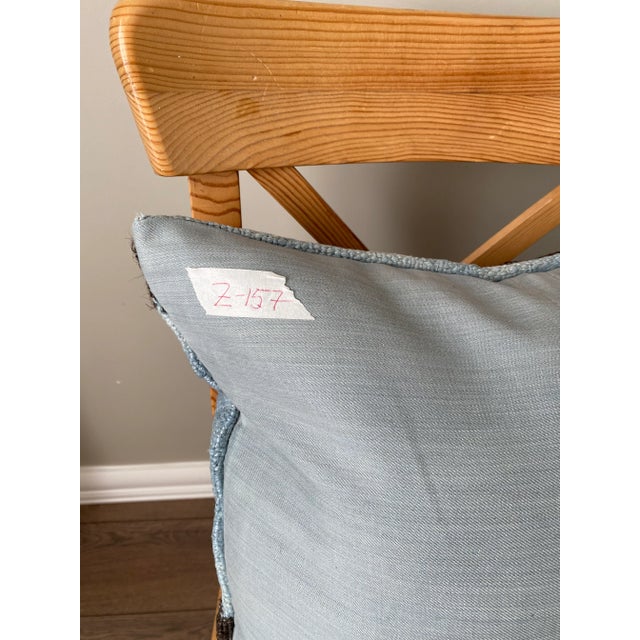 Textile Vintage Hemp Pillow Cover For Sale - Image 7 of 8