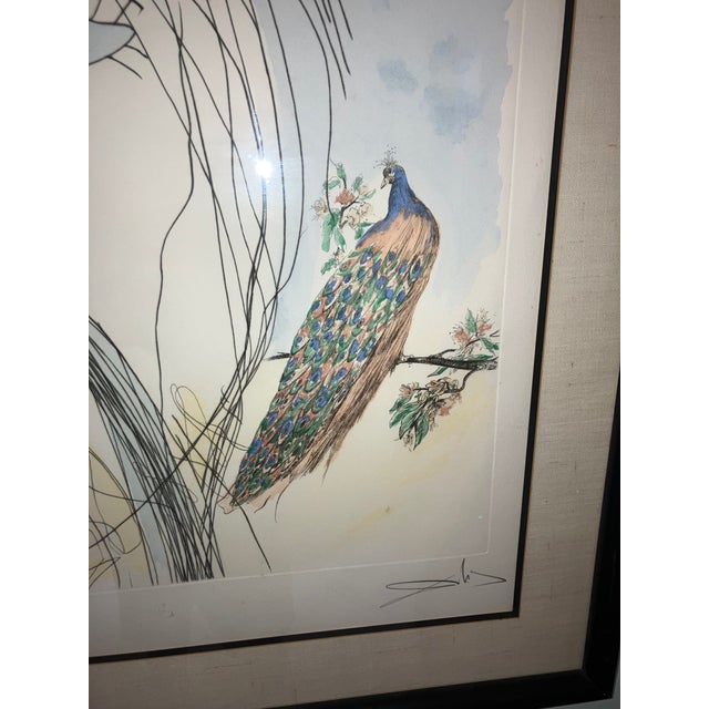 1970s Salvador Dali, Confucius Colored Etching For Sale - Image 5 of 6
