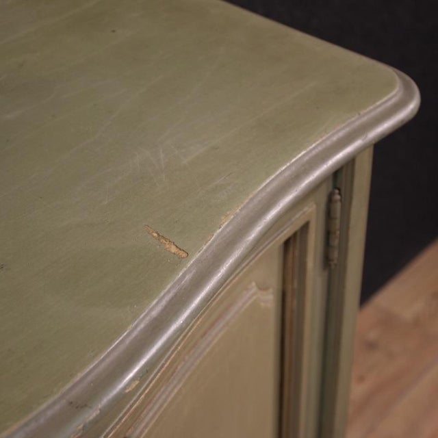 Wood Vintage Italian Lacquered Sideboard, 1950 For Sale - Image 7 of 14