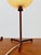 Mid-Century Cocoon Teak and Brass Table Lamp from Vereinigte Werkstätten Munich, 1960s For Sale - Image 5 of 12