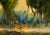 Late 20th Century Trees by the Pond at Sunset - Landscape in Acrylic on Artist's Board by Bobbi Doyle-Maher For Sale - Image 5 of 8