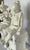 Off-white Pair White Chinoiserie Figures, 1960s For Sale - Image 8 of 18