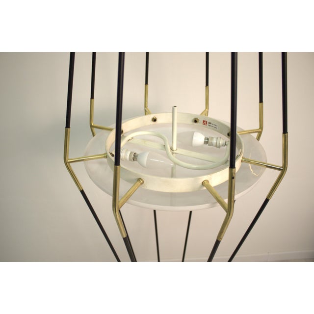 1950s Torpedo mod.12628 Lamp by Angelo Lelli, 1957 For Sale - Image 5 of 7