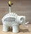Mid Century Blanc De Chine Elephant Lamp by Morris Greenspan For Sale In Miami - Image 6 of 10