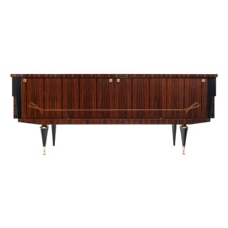 French Mid-Century Macassar Buffet For Sale