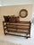 Vintage, Rustic Wooden Shoe Rack For Sale - Image 10 of 15