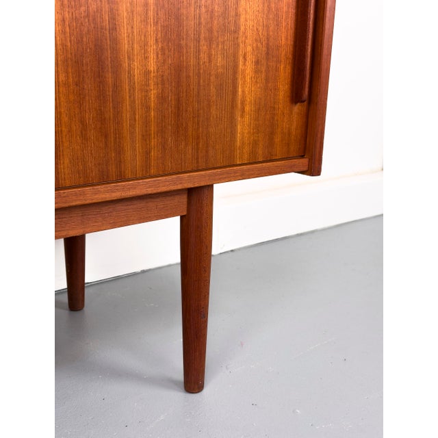 Vintage Sideboard in Teak with Drawers and Sliding Doors, 1960s For Sale - Image 16 of 18