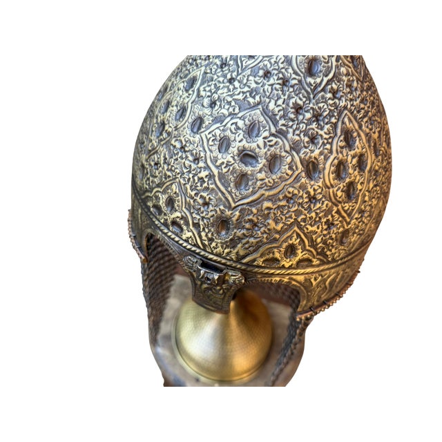 Brass Hand Forged Historical Brass Helmet For Sale - Image 8 of 14