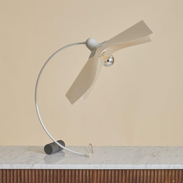 Mid-Century Modern 1970s Italian 'Area Curvea' Table Lamp by Mario Bellini For Sale - Image 3 of 11