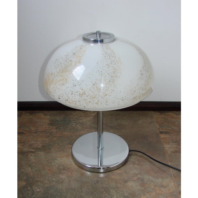 Modernist Glass Table Lamp, 1970s For Sale - Image 9 of 10