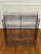Tony Paul Tony Paul Style Vintage Mid-Century Modern Metal Etagere With Brass Ball Finials, 1960s For Sale - Image 4 of 14